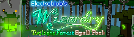 Electroblob's Wizardry: Twilight Forest Spell Pack